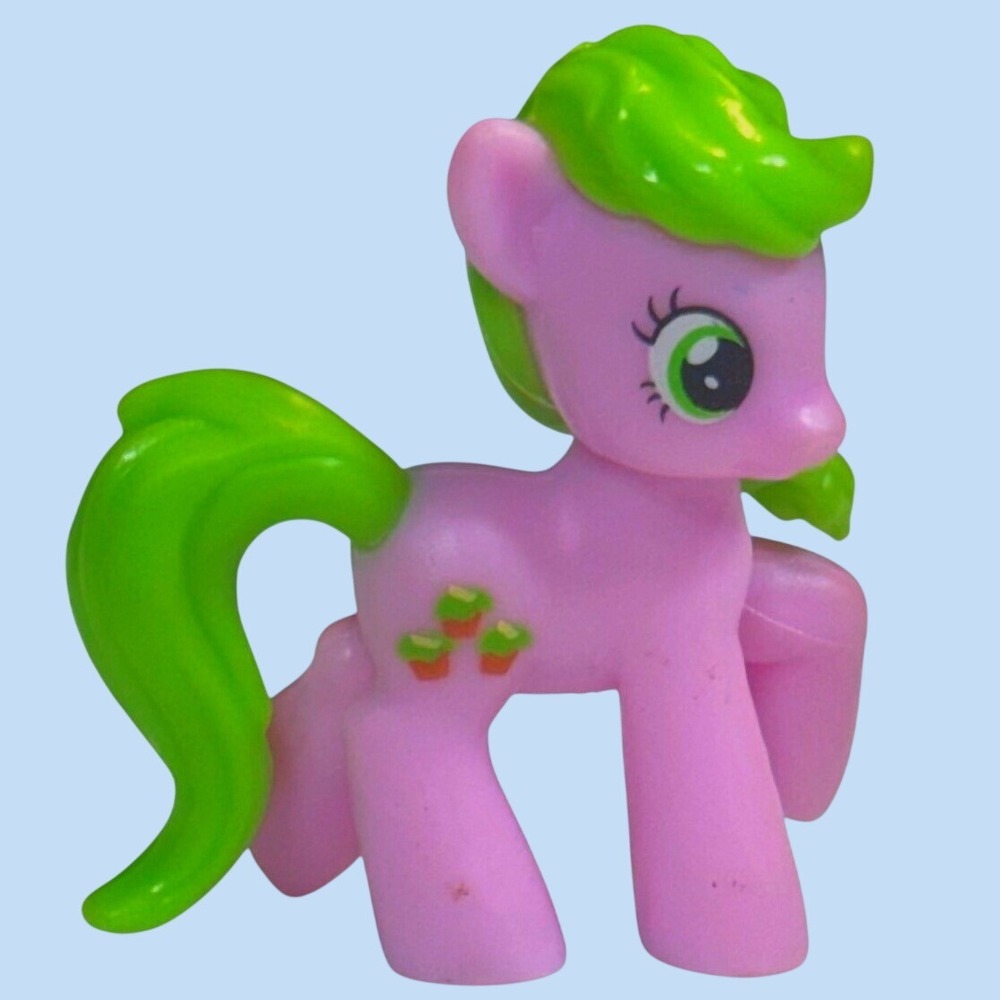 Hasbro‎ My Little Pony Apple Spice Blind Bag Figure Kids 2" Plastic Pink Green